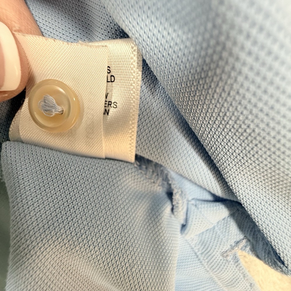 Peter Millar Summer Comfort Polo Shirt XL Golf Blue Preppy Resort Tropical Logo - Picture 6 of 8